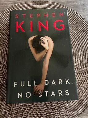 Stephen King "Full Dark, No Stars" Hardcover - Black & Red